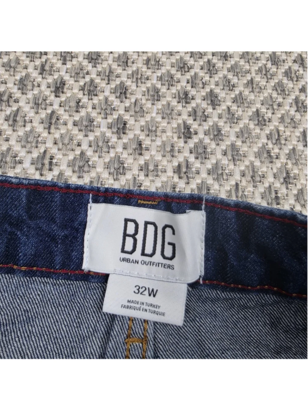 BDG Urban Outfitters Wide Leg Baggy Jeans Dark Wash 32W Y2K Skater